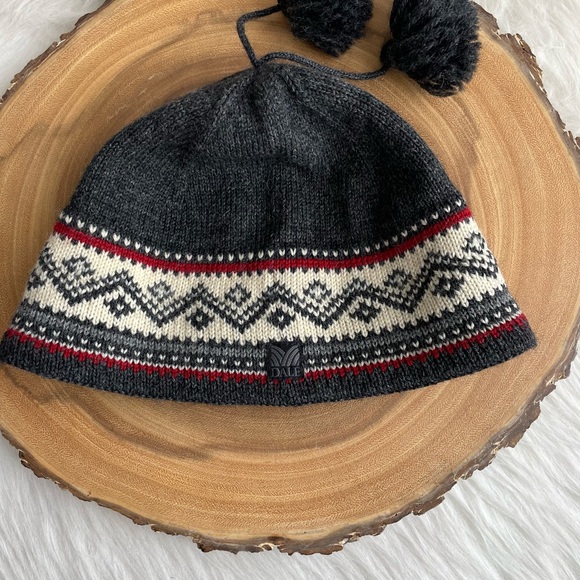 Dale of Norway vintage Nordic wool fair isle beanie hat main image 7